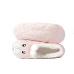 chausson-chaussette-lapin-rose