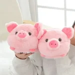 chausson-cochon-rose-animaux-peluche