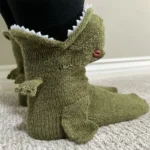 chausson-chaussette-dinosaure