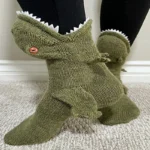 chausson-chaussette-dinosaure