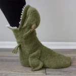 chausson-chaussette-dinosaure