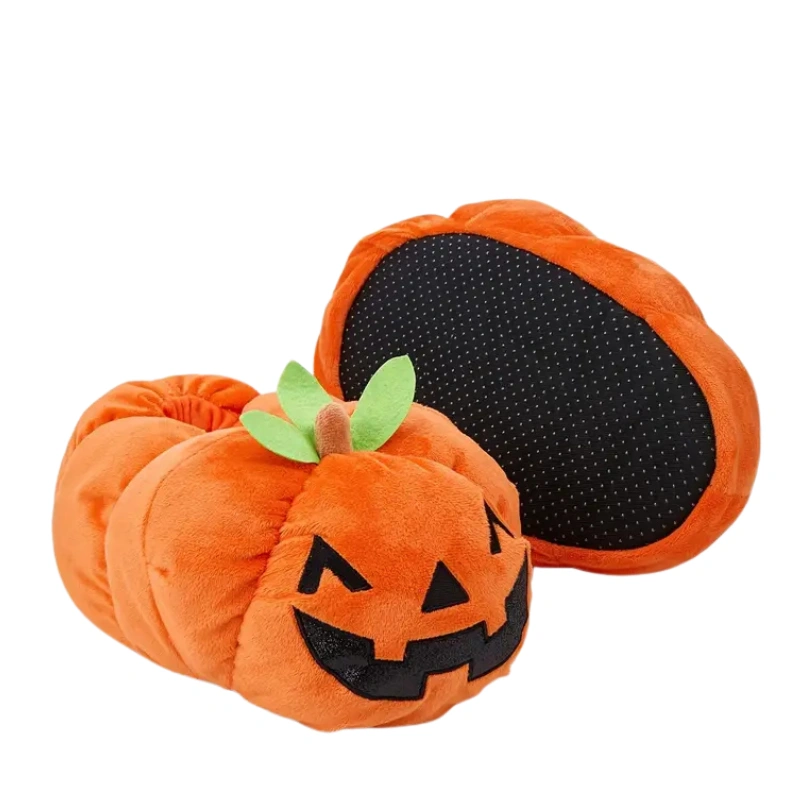 chausson-halloween-citrouille-qui-rit chausson-halloween-citrouille-qui-rit