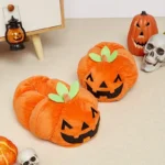 chausson-halloween-citrouille-qui-rit
