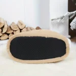 chaussons-lapins-marron