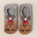 chaussons-chaussette-rennes-gris