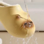 chaussons-sabots-fourres-femme-blanc