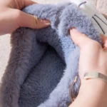 chausson-chat-boudeur-gris-face