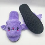 chausson-chauve-souris-mauve