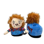 Chaussons Chucky 3D avec vue face et arrière