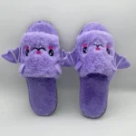 chausson-chauve-souris-mauve